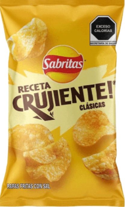 SABRITAS SAL RECETA CRUJIENTE 42 G