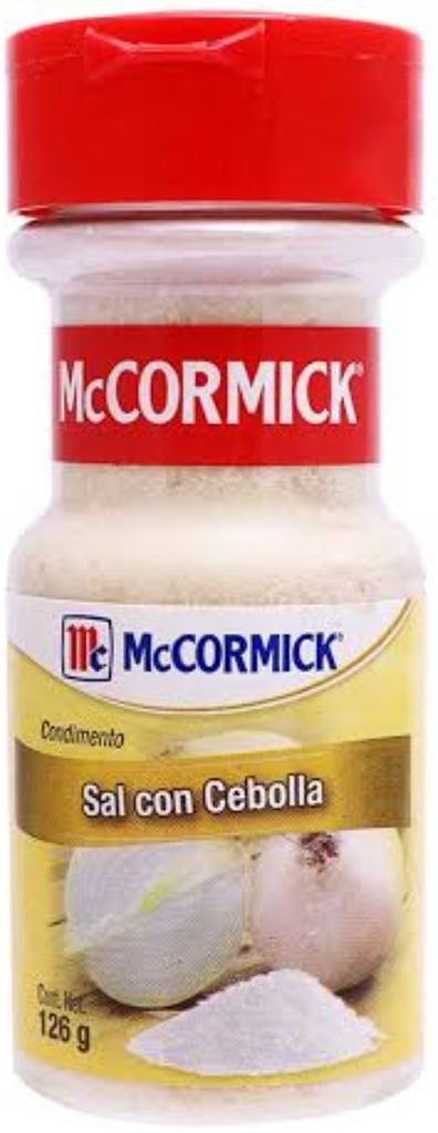 MCCORMICK SAL CON CEBOLLA 126 G 