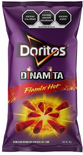 DORITOS DINAMITA FLAMIN HOT BOLZAZA 120 G