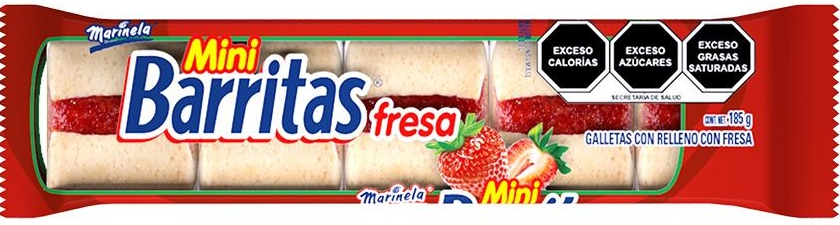 MINI BARRITAS FRESA 49,3 G 