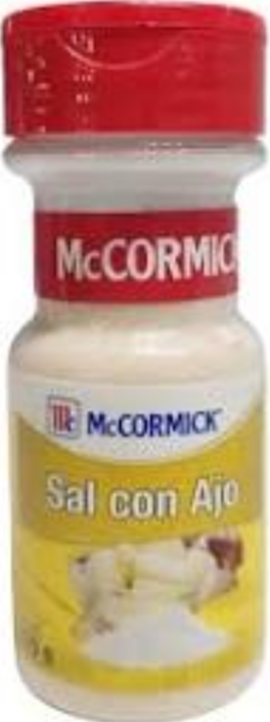 MCCORMICK SAL CON AJO 125 G