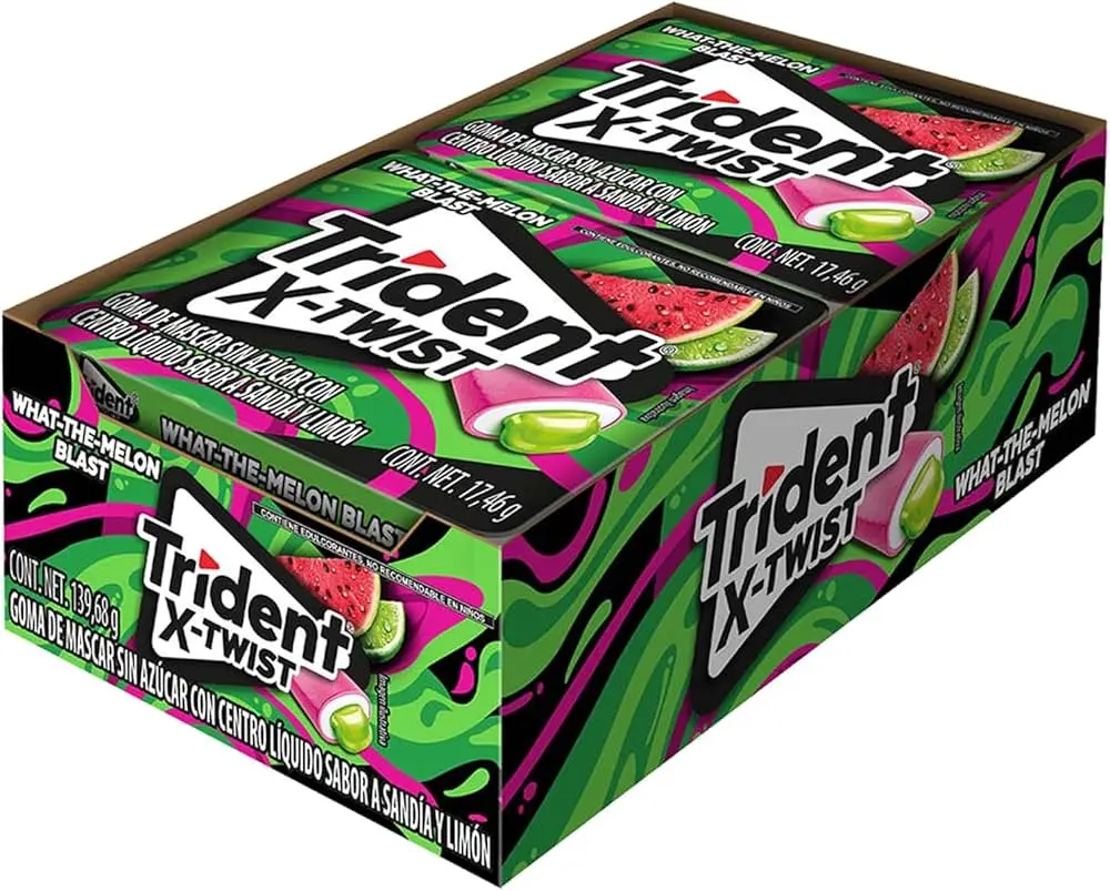 TRIDENT X-TWIST WHAT-THE-MELON BLAST 139.68 G / 8 PIEZAS