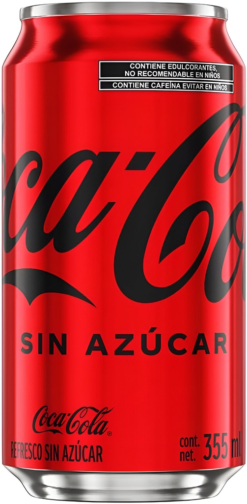 COCA COLA LATA SIN AZUCAR 355 ML