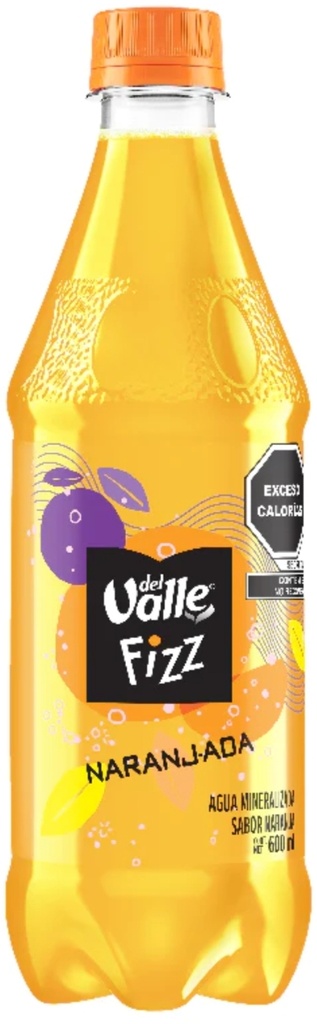 DEL VALLE FIZZ NARANJADA 600 ML