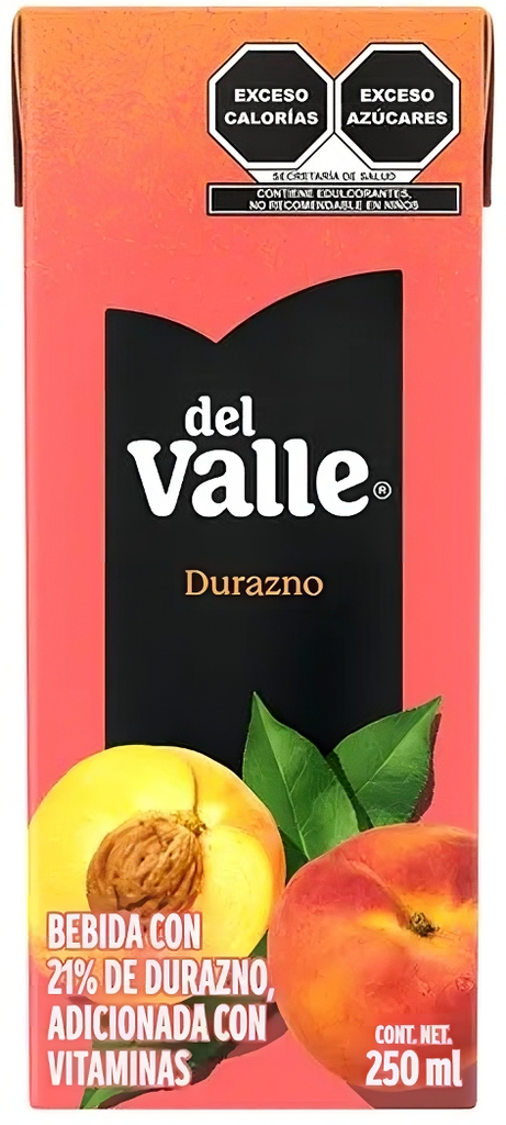 DEL VALLE DURAZNO 250 ML