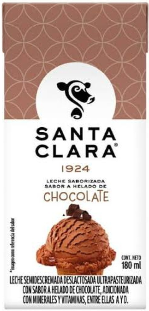 SANTA CLARA CHOCOLATE 180 ML