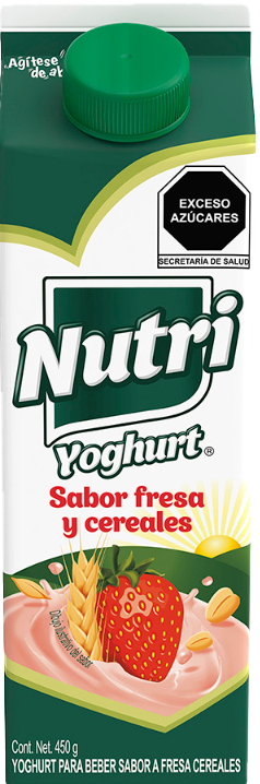 NUTRI YOGHURT FRESA Y CEREALES 450 G