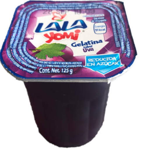LALA YOMI GELATINA UVA 100 G
