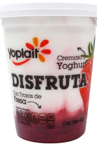 YOPLAIT YOGHURT DISFRUTA FRESA 442 G