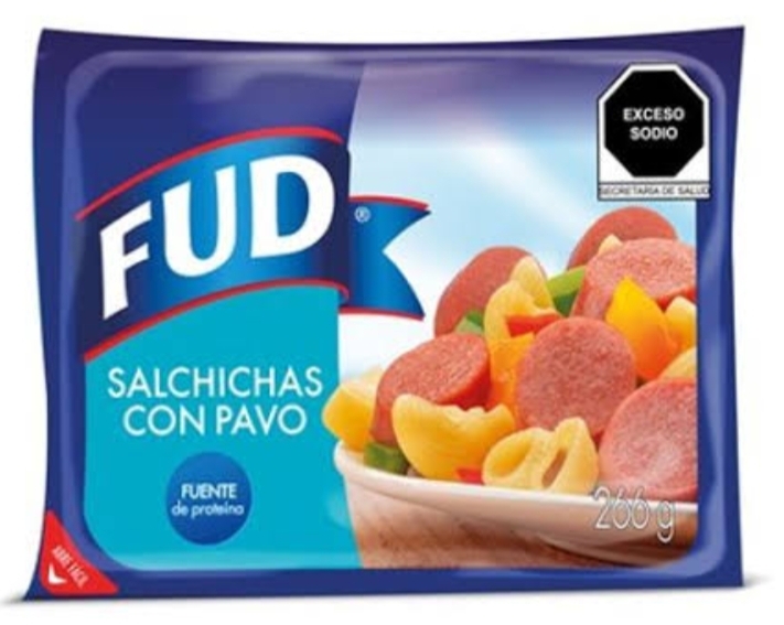 FUD SALCHICHAS CON PAVO 266 G