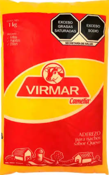 VIRMAR ADEREZO SABOR QUESO 1.1 KG