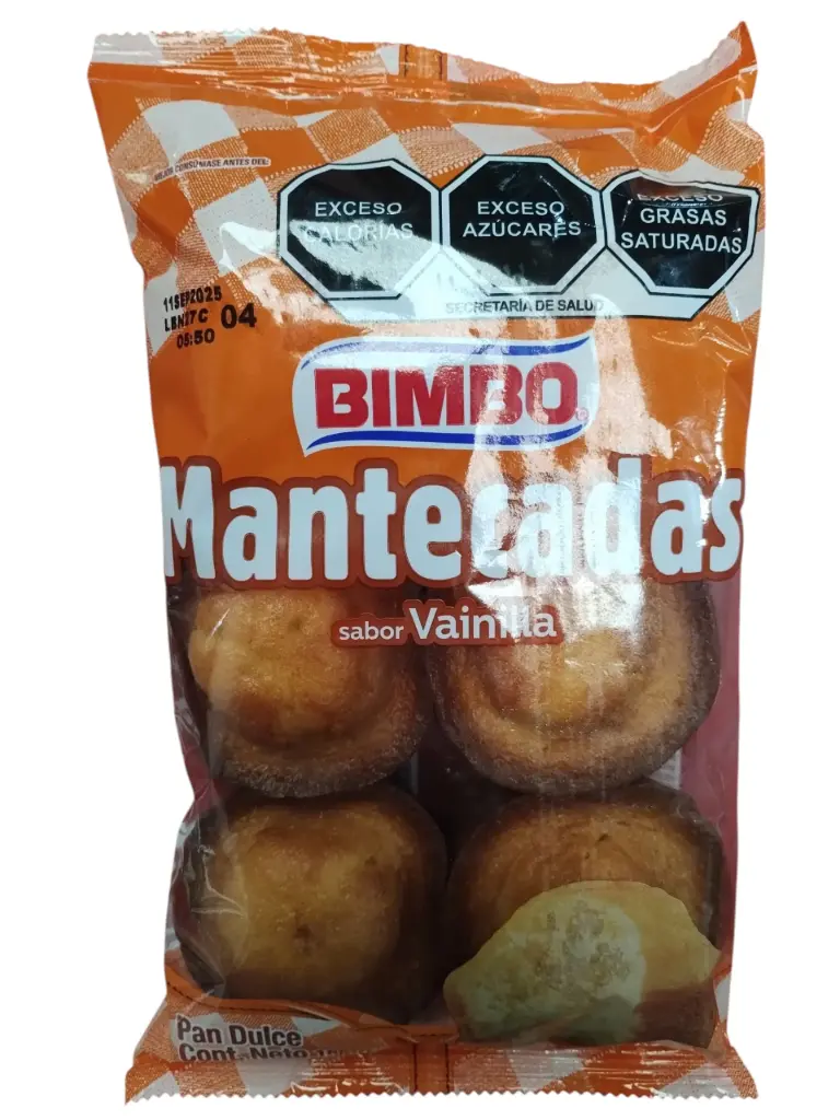 MANTECADAS VAINILLA 188 G