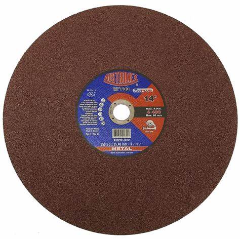 AUSTROMEX DISCO DE CORTE PARA METAL 14" X 1/8" X 1" #733
