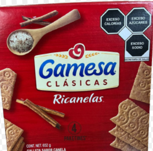 GAMESA RICANELAS 652 G