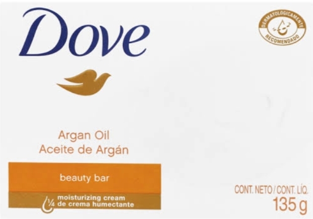 DOVE JABON ACEITE DE ARGAN 135 G