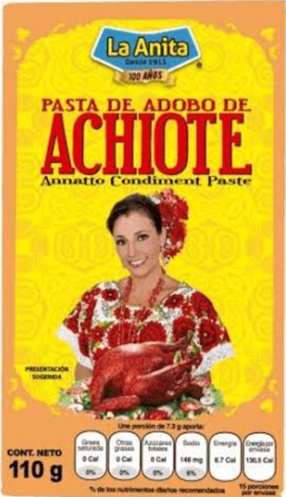LA ANITA ACHIOTE 110 G