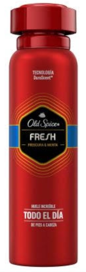 OLD SPICE FRESH FRESCURA Y MENTA DESODORANTE 150 ML