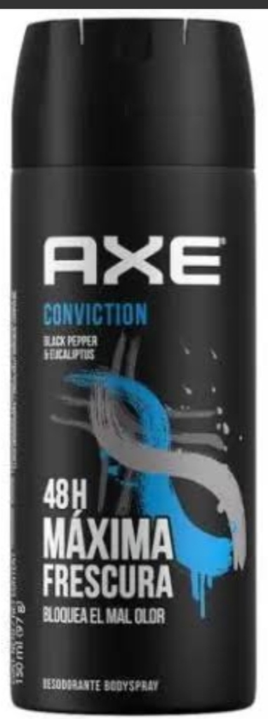 AXE CONVICTION BLACK PEPPER Y EUCALIPTUS 150 ML