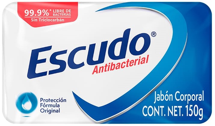 ESCUDO ANTIBACTERIAL ORIGINAL AZUL 150 G 7506425652716