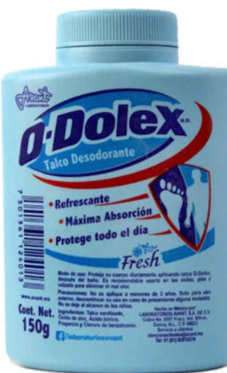 TALCO O-DOLEX FRESH 150 G