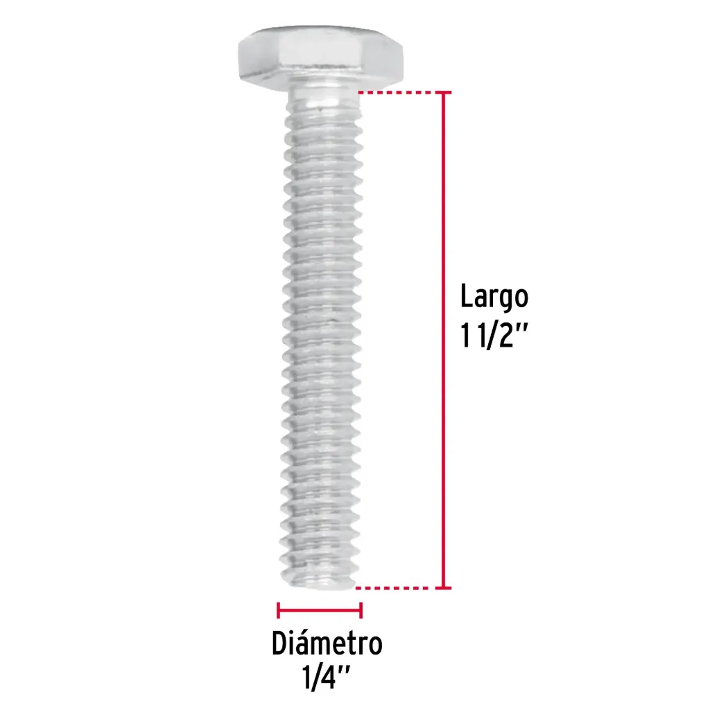 TORNILLO 1/4" X 1-1/2" (TO29)