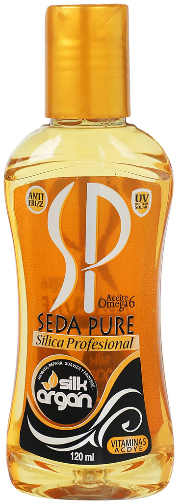 SEDA PURE SILICA PROFESIONAL SILK ARGAN 120 ML