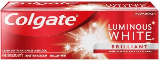 COLGATE LUMINOUSO WHITE BRILLANT 22 ML