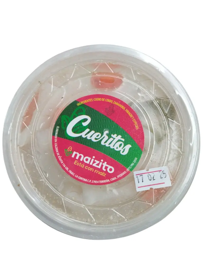MAIZITO CUERITOS 500 G NO89