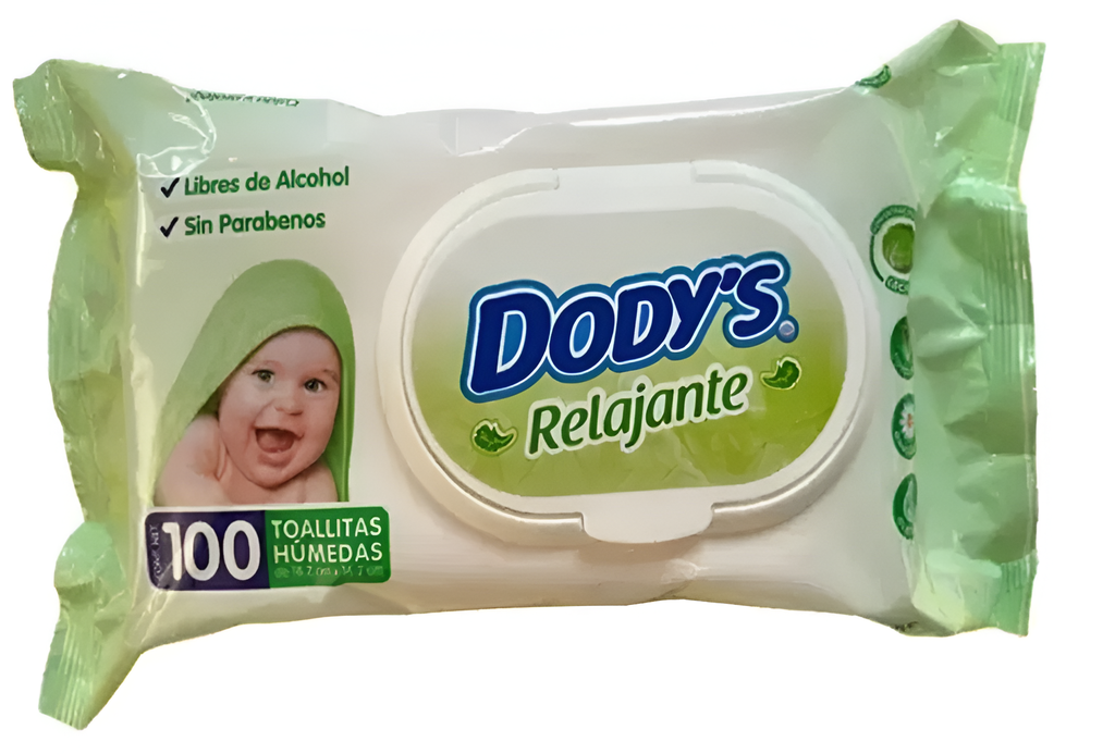 DODYS RELAJANTE 100 TOALLITAS HUMEDAS