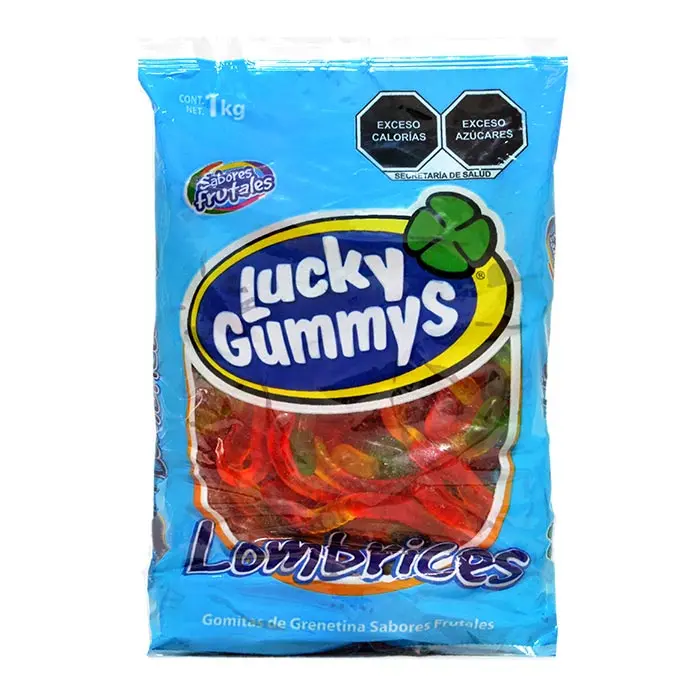 LUCKY GUMMYS LOMBRICES 1 KG