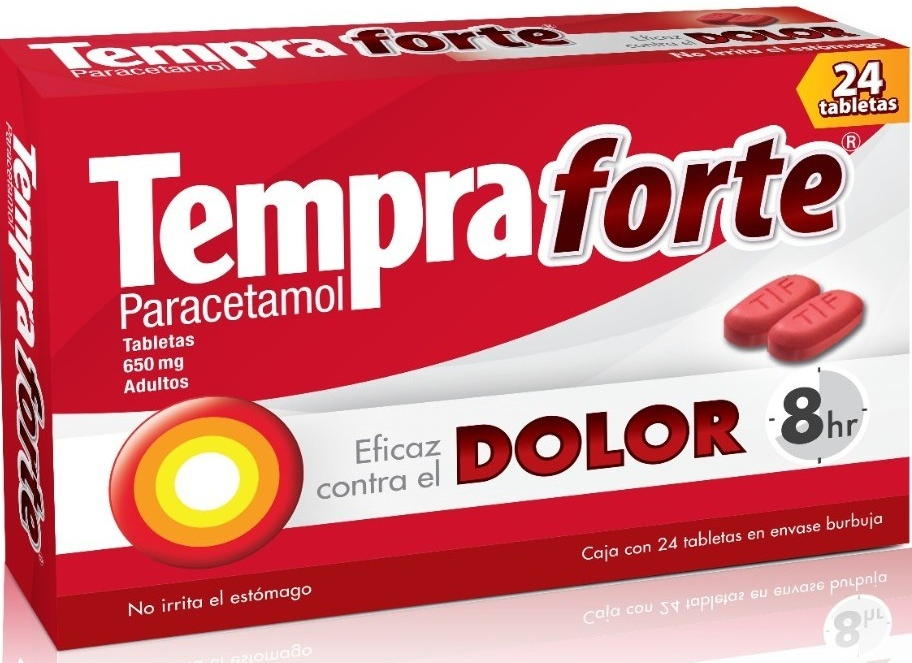 TEMPRA FORTE PARACETAMOL 650 MG (INDIVIDUAL)