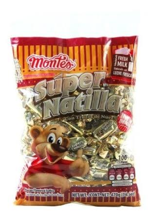 SUPER NATILLA 470 G / 100 PIEZAS