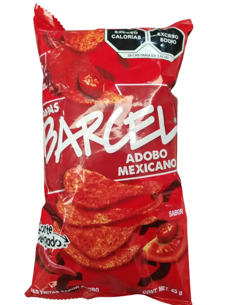PAPAS BARCEL ADOBO MEXICANO 45 G