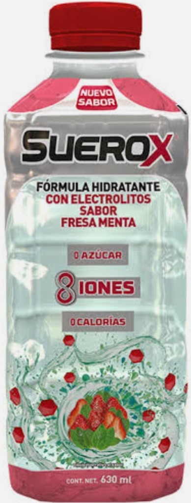 SUEROX FRESA-MENTA 630 ML