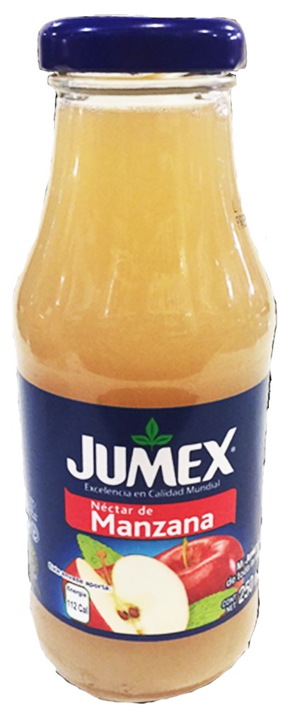 JUMEX MANZANA VIDRIO 250 ML