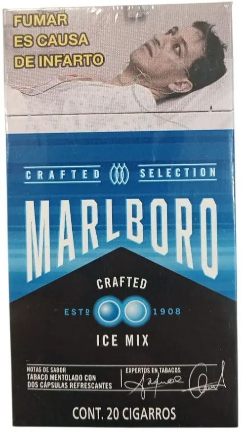 MARLBORO CRAFTED ICE MIX & CHESTERFIELD REMIX FRESH 20 CIGARROS 