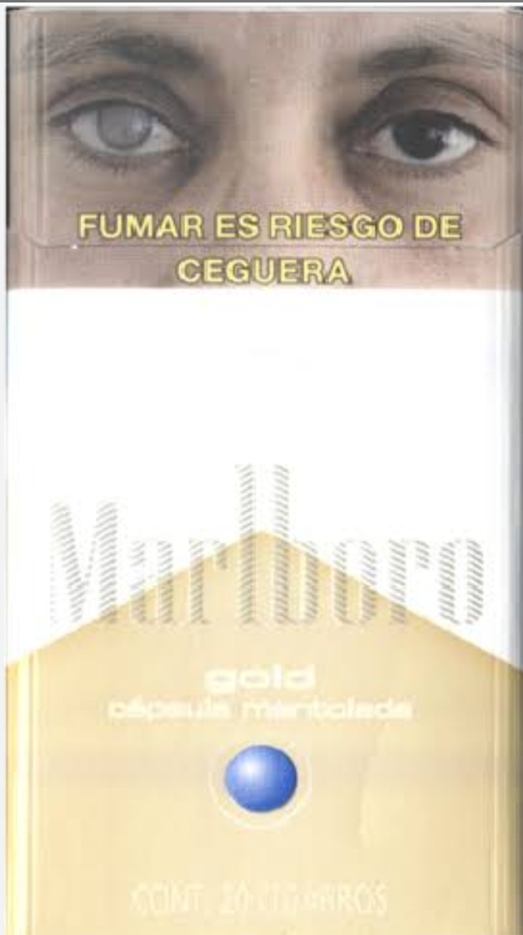 MARLBORO GOLD CAPSULA MENTOLADA 20 CIGARROS 
