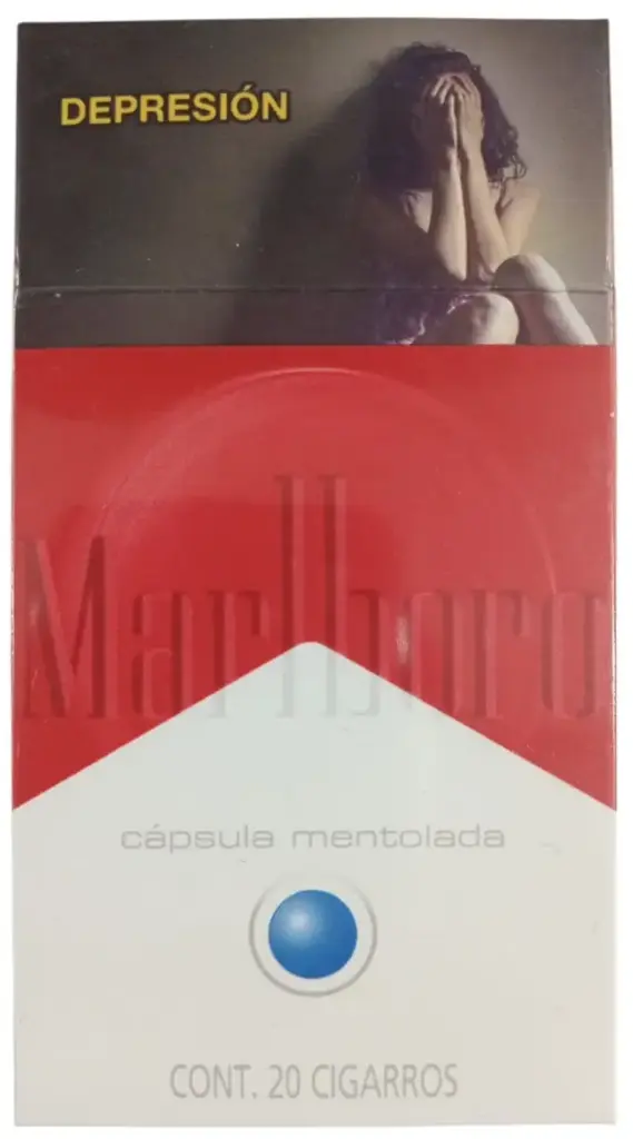 MARLBORO ROJO CAPSULA MENTOLADA 20 CIGARROS 