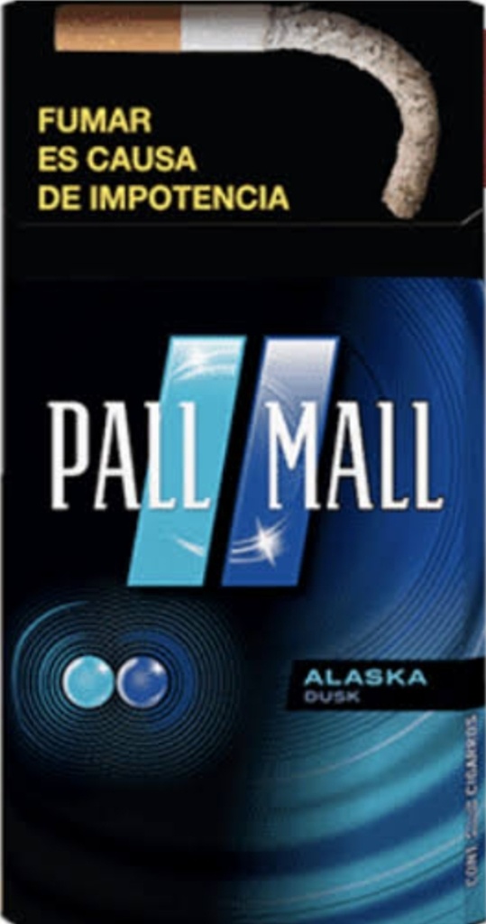 PALL MALL ALASKA DUSK 20 CIGARROS
