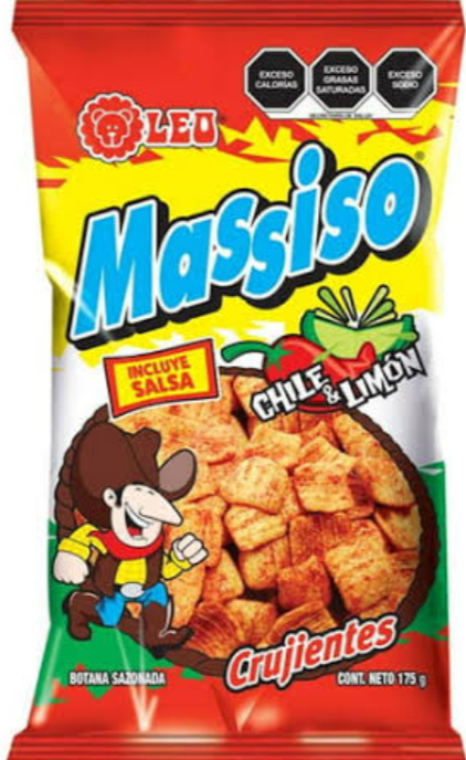 MASSISO CHILE Y LIMON CON SALSA INCLUIDA 145 G