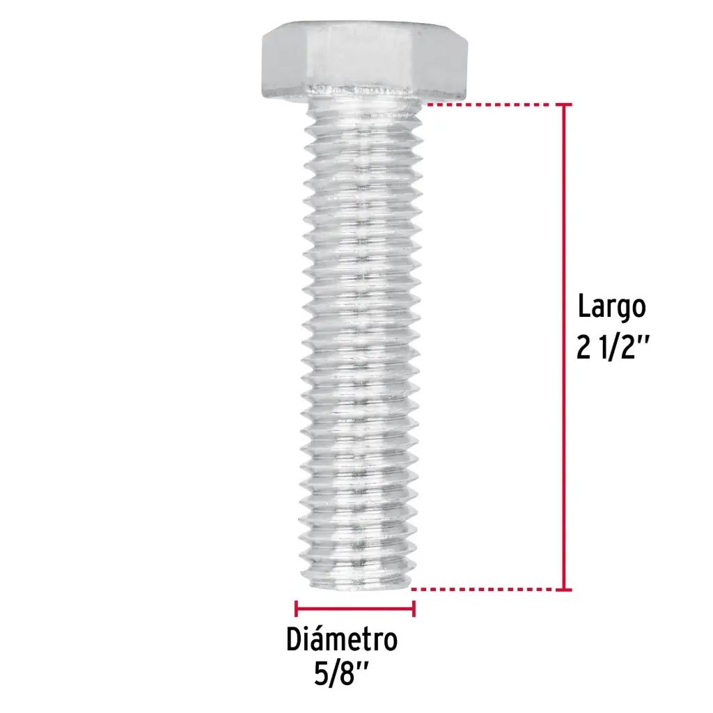 TORNILLO 5/8" X 2-1/2" (TO23)