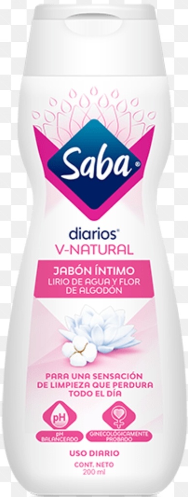 SABA JABON INTIMO V-NATURAL 200 ML