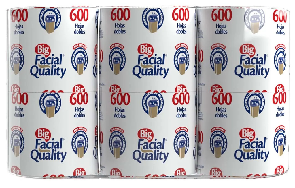 BIG FACIAL QUALITY 6 PIEZAS