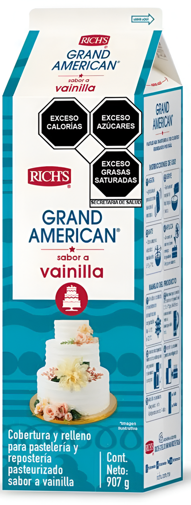 RICHS GRAND AMERICAN VAINILLA 907 G