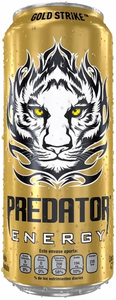 PREDATOR GOLD STRIKE 473 ML