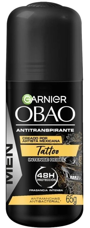 OBAO MEN TATTOO INTENSE REBEL ANTITRANSPIRANTE 65 G