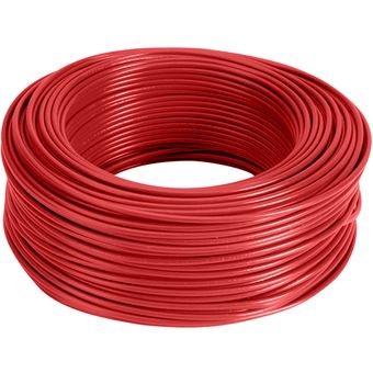 IUSA CONDUCTOR/CORDON/CABLE ELECTRICO THW-LS 8 AWG ROJO (M)
