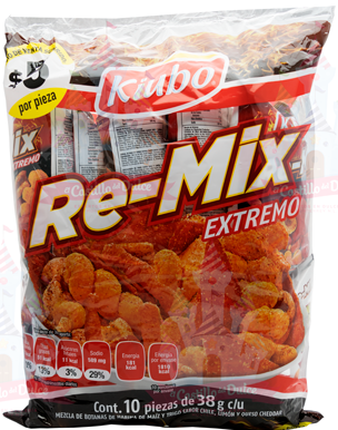 RE-MIX EXTREMO 380 G / 10 PIEZAS