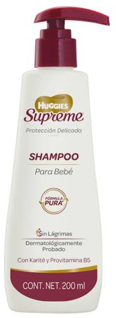 HUGGIES SUPREME SHAMPOO 200 ML