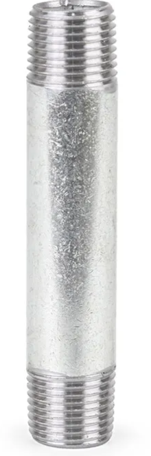 (GALVANIZADO) NIPLE 1/2" X 4" (0204051)